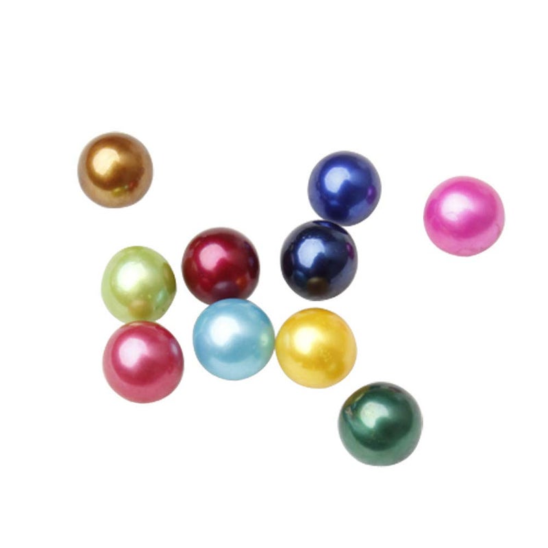 JNMM Freshwater Round Oyster Pearl Cultured Oysters with Pearls Inside 20 PC (6-8mm) - Image 2